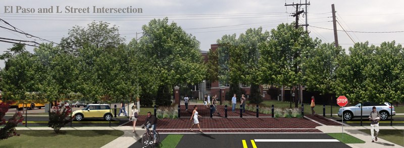 El Paso and L Street Intersection